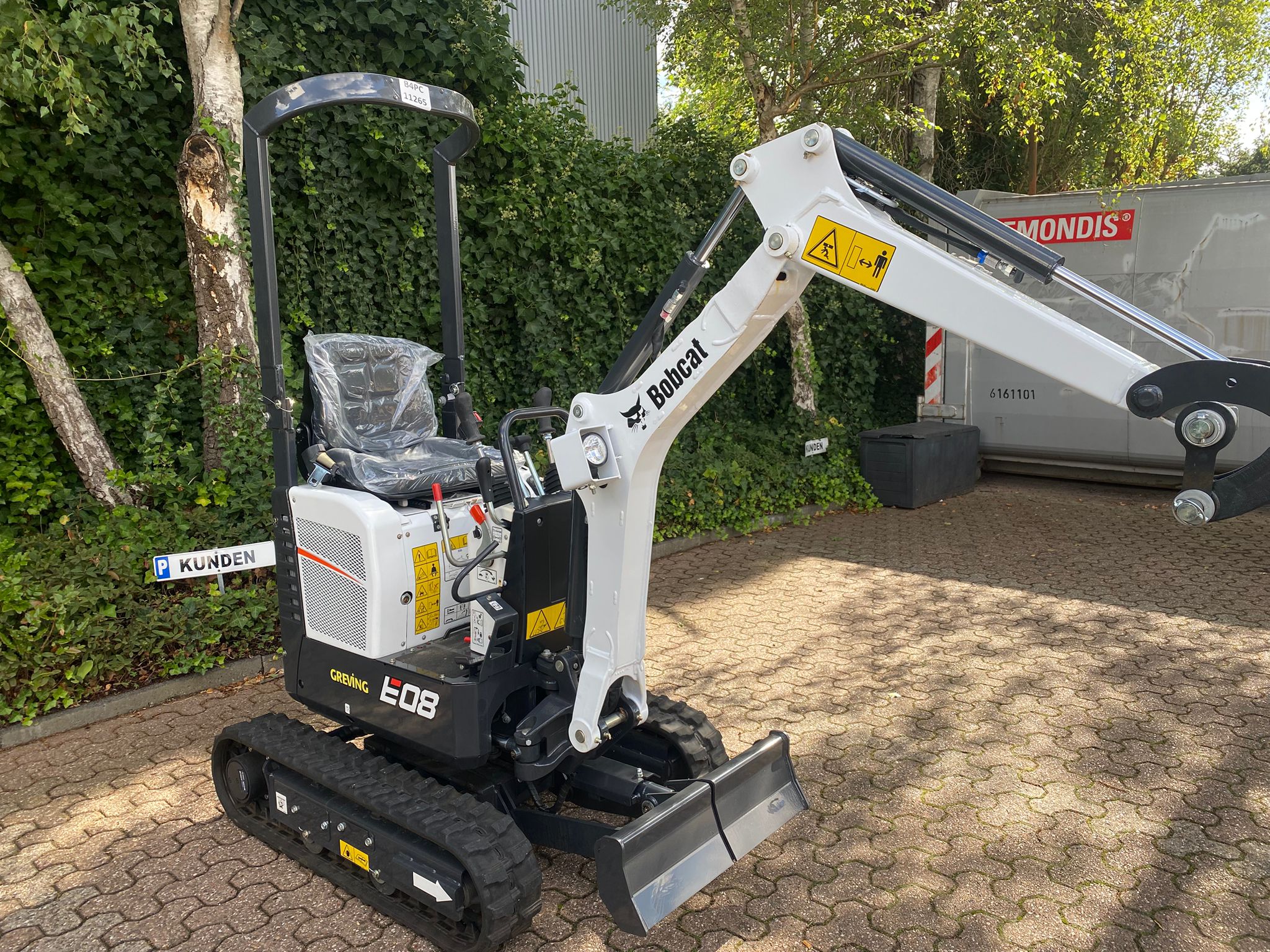 Bobcat E08 Minibagger